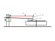 VTA adjustment using laser - tonearm too high (scheme)