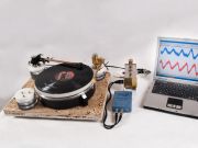 Griffin turntable, used for tonearm tests