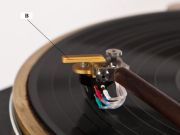 Azimuth adjustment using laser (photo)